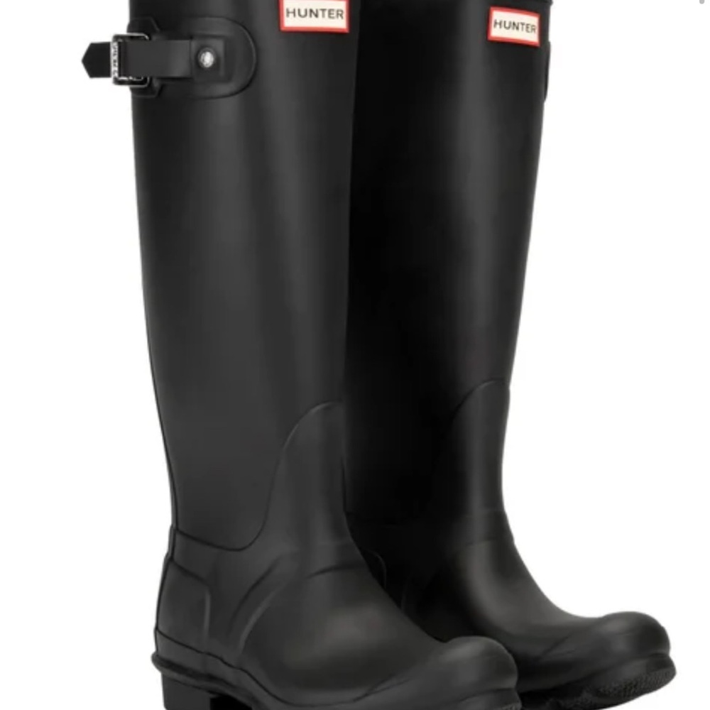 Hunter Black Women's Winter & Rain Boots